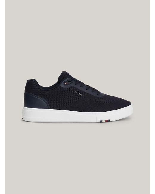 Tommy Hilfiger Blue Th Modern Knit Cupsole Trainers for men