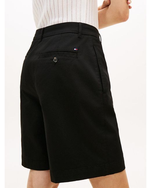 Tommy Hilfiger White Washed Regular Chino Shorts