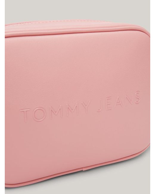 Petit sac bandoulière Essential à logo Tommy Hilfiger en coloris Pink