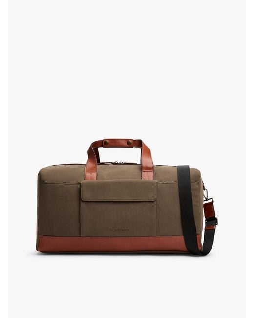 Borsone Casual Con Logo di Tommy Hilfiger in Brown da Uomo