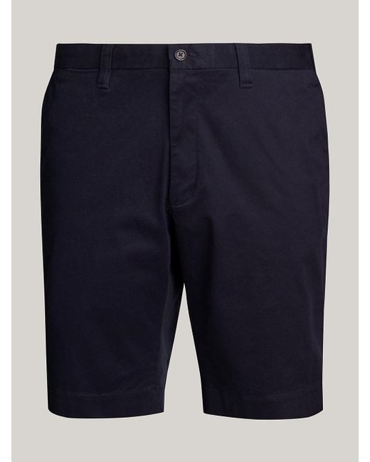 Tommy Hilfiger Blue Plus Brooklyn 1985 Collection Chino Shorts for men