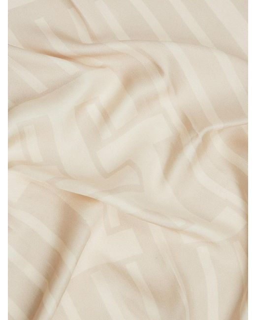 Tommy Hilfiger Natural Chic Pure Silk Twill Square Scarf