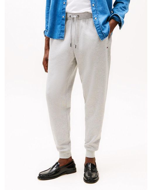 Jogging À Cordon De Serrage Et Drapeau Brodé Tommy Hilfiger pour homme en coloris Blue