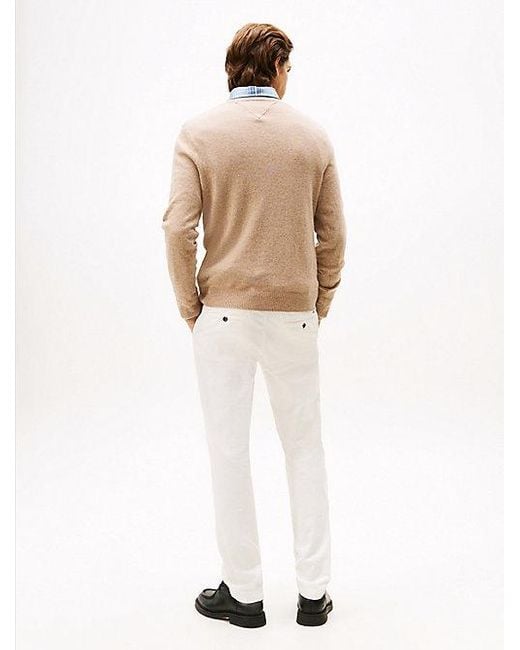 Jersey Informal De Pura Cachemira Tommy Hilfiger de hombre de color Natural