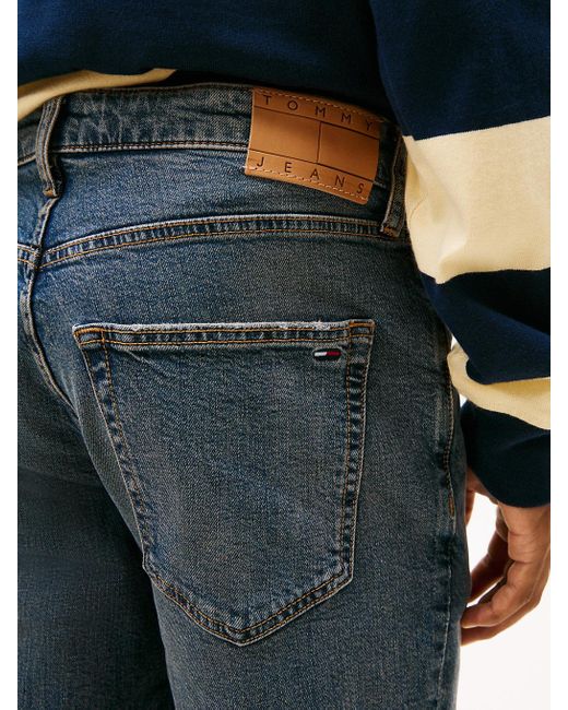Jeans Scanton Slim Fit Scoloriti di Tommy Hilfiger in Blue da Uomo