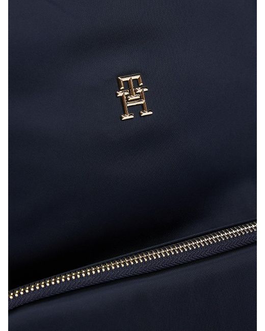 Zaino Th Emblem Con Placchetta di Tommy Hilfiger in Blue