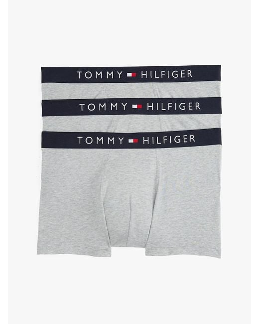 Lot De 3 Boxers Original À Ceinture À Logo Tommy Hilfiger pour homme en coloris Blue