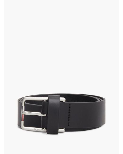 Cintura Austin di Tommy Hilfiger in Black da Uomo