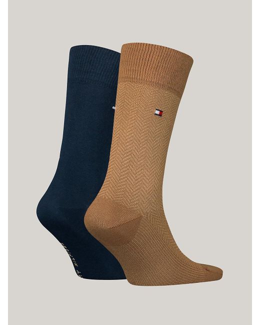 Tommy Hilfiger Blue 2-pack Classics Herringbone Socks for men