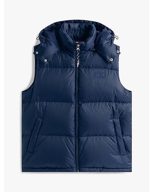 Tommy Hilfiger Alaska Ripstop Bodywarmer in het Blue voor heren