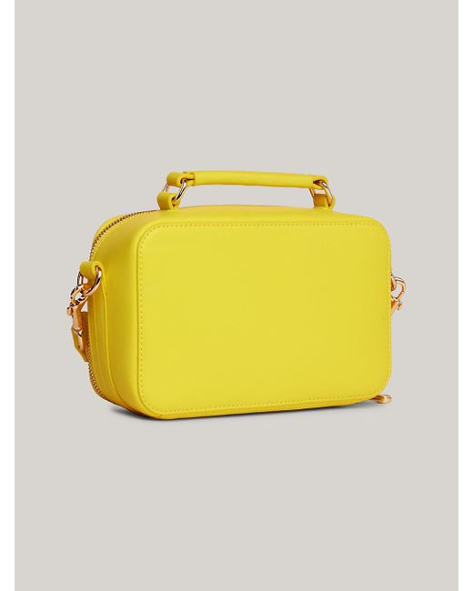 Tommy Hilfiger Yellow Iconic Crossover Camera Bag