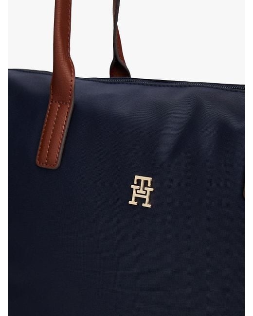 Cabas À Monogramme Th Tommy Hilfiger en coloris Blue