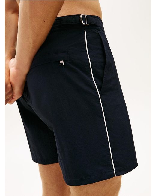 Tommy Hilfiger Blue Essential Tailored Swim Shorts for men