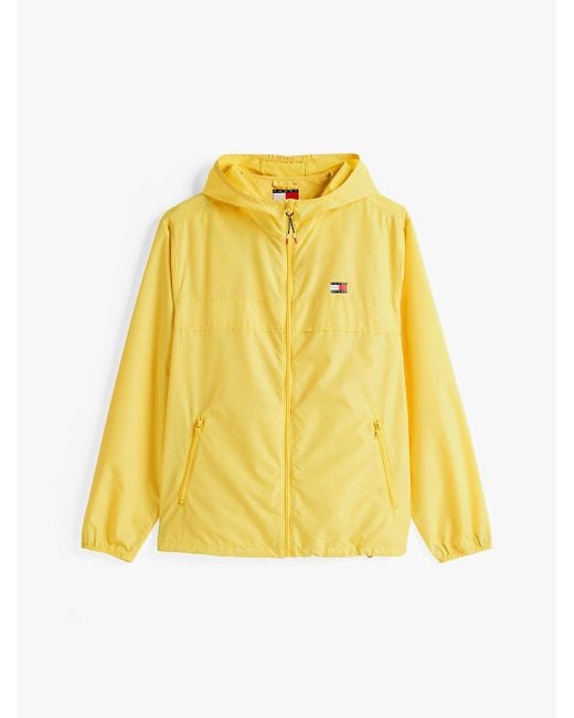 Tommy Hilfiger Yellow Lightweight Chicago Windbreaker for men