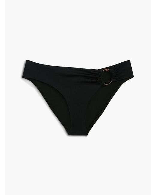 Tommy Hilfiger Natural Tortoiseshell Ring Slim Bikini Bottoms