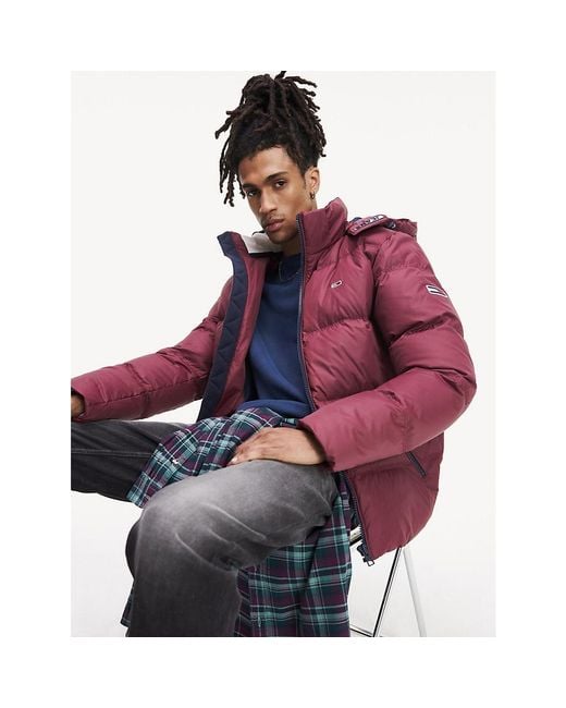 tommy hilfiger tjm essential down jacket