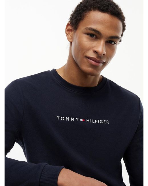Tommy Hilfiger Blue Th Original French Terry Lounge Sweatshirt for men