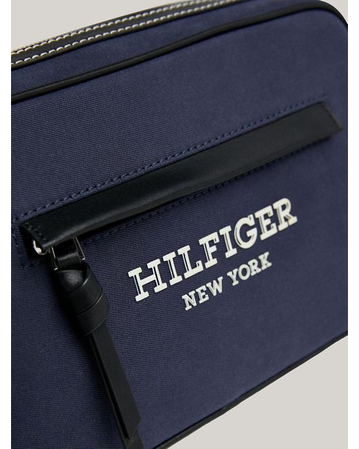 Tommy Hilfiger Blue Prep Classics Logo Reporter Bag for men