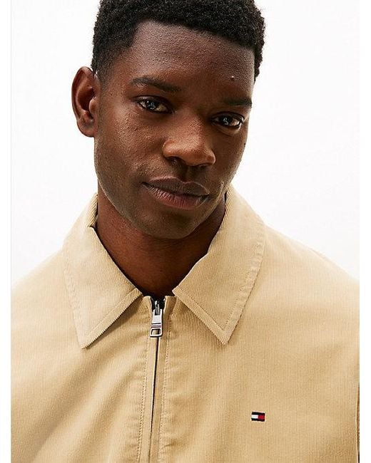 Tommy Hilfiger Reversible Corduroy Ivy Jack in het Natural voor heren