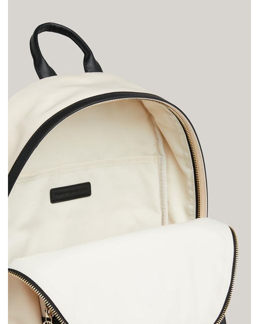 Tommy Hilfiger Natural Essential Th Monogram Contrast Backpack