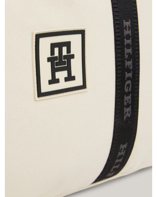 Tommy Hilfiger Natural Sport Th Monogram Contrast Duffel Bag