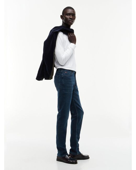 Tommy Hilfiger Blue Bleecker Slim Jeans for men