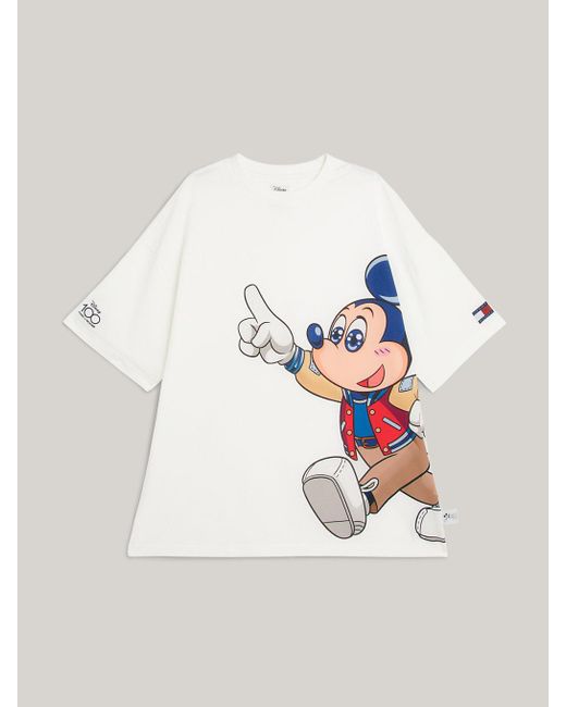 Tommy Hilfiger White Disney X Tommy Oversized T-shirt for men