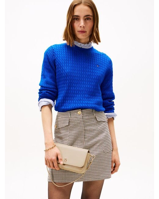 Sac Bandoulière Convertible Tommy Hilfiger en coloris Natural