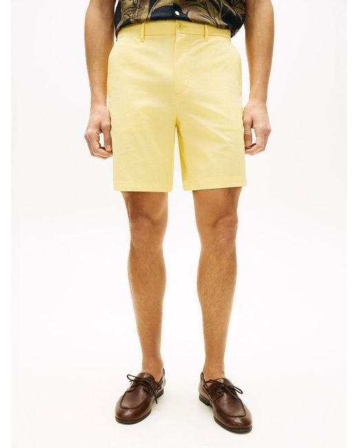 Tommy Hilfiger Metallic Dover Twill Regular Fit Chino Shorts for men
