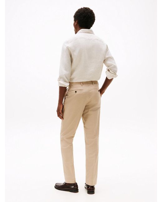 Tommy Hilfiger White Regular Trousers for men