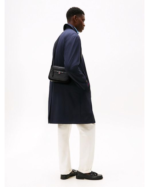 Borsa Reporter Essential Con Logo di Tommy Hilfiger in Black da Uomo