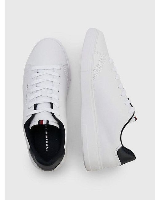 Tommy Hilfiger Sneakers Uomo in Wit voor heren | Lyst