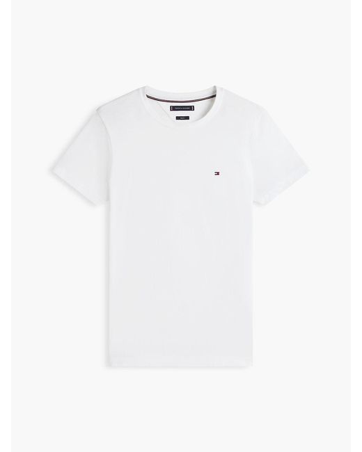 Tommy Hilfiger White Extra Slim Fit T-shirt for men