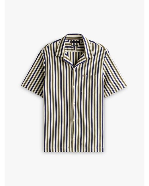 Chemise 1985 À Rayures Et Manches Courtes Tommy Hilfiger pour homme en coloris Multicolor