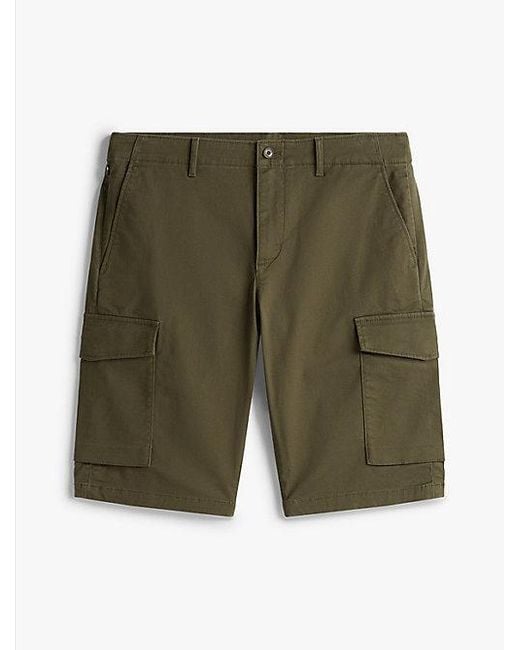 Tommy Hilfiger 1985 Collection Relaxed Cargoshort in het Red voor heren