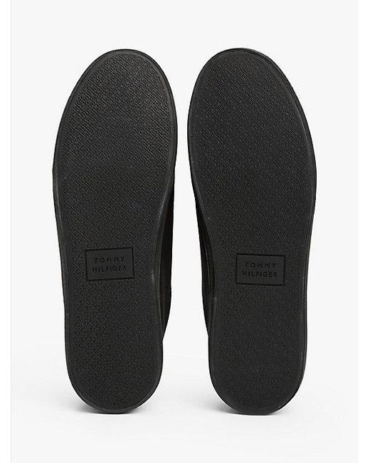 Tommy Hilfiger Sneaker Mit Logo-Patch in Black für Herren