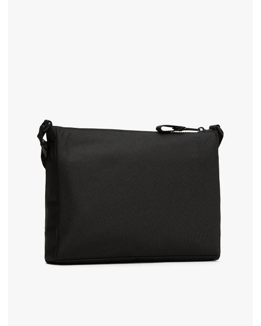 Pochette A Tracolla Con Trama A Rombi di Tommy Hilfiger in Black da Uomo