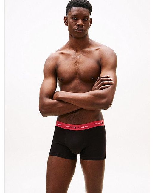 Tommy Hilfiger 7Er-Pack Signature Trunks Mit Logo-Taillenbund in Black für Herren