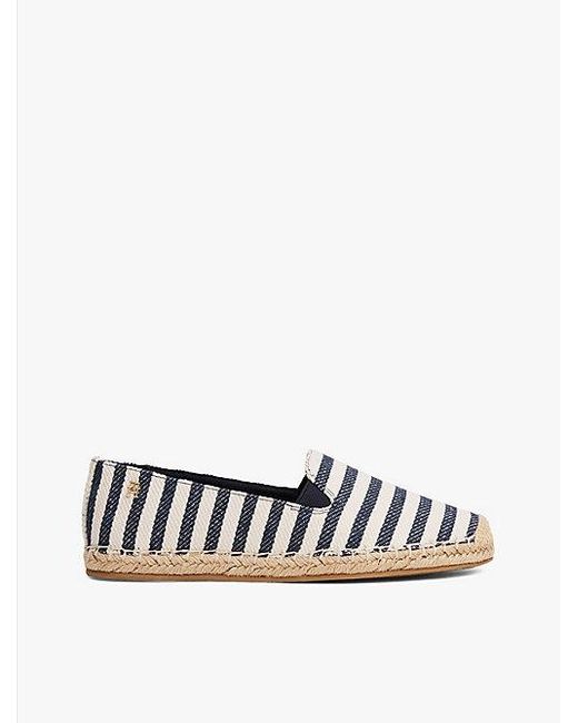 Tommy Hilfiger White Gestreifte Espadrilles