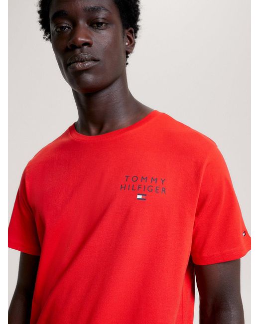 red tommy t shirt