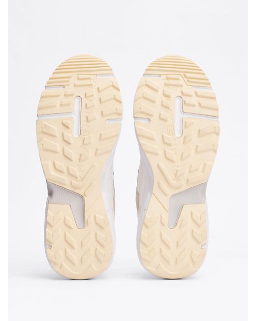Tommy Hilfiger White Tonal Chunky Trainers