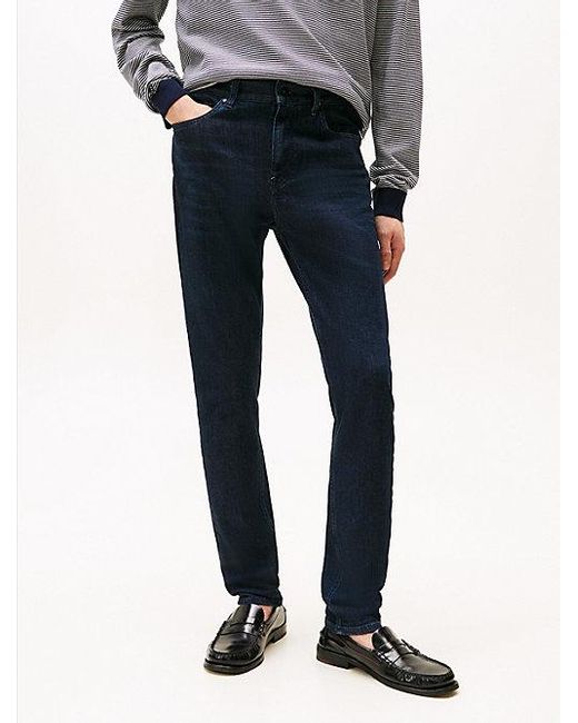 Tommy Hilfiger Bleecker Slim Jeans Met Rechte Broekspijpen in het Blue voor heren
