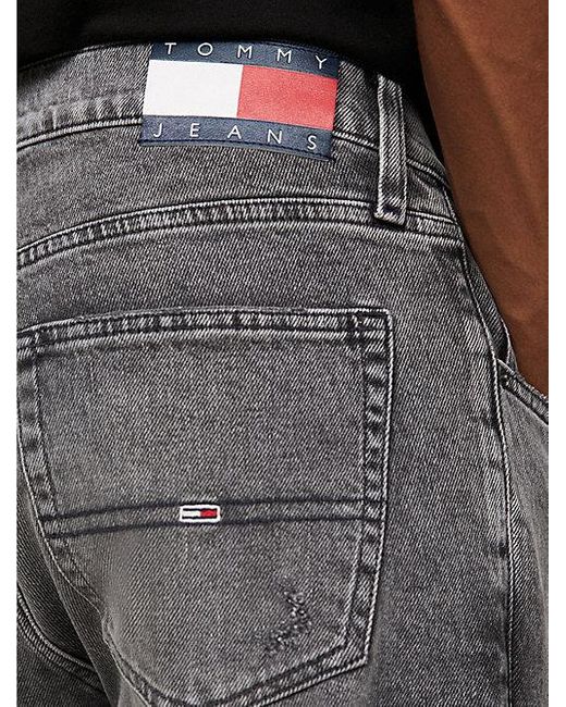Tommy Hilfiger Ryan Regular Straight Jeans mit Fade-Effekt in Gray für Herren