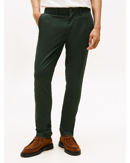 Chino Slim Bleecker À Motif Tommy Hilfiger pour homme en coloris Multicolor