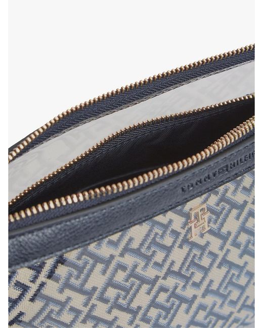 Tommy Hilfiger White 2-pack Hilfiger Icon Th Monogram Washbags