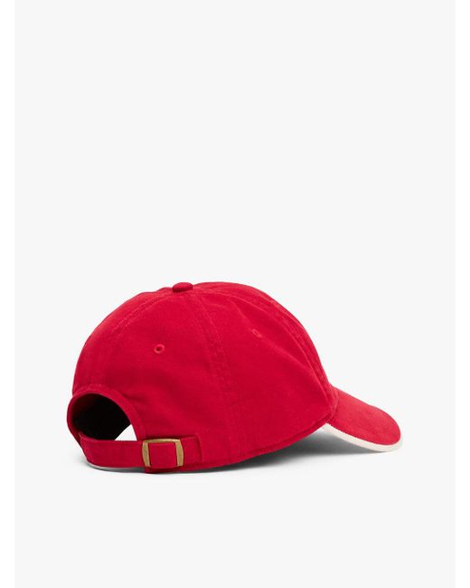 Casquette À Logo The Sofia Capsule Tommy Hilfiger en coloris Red