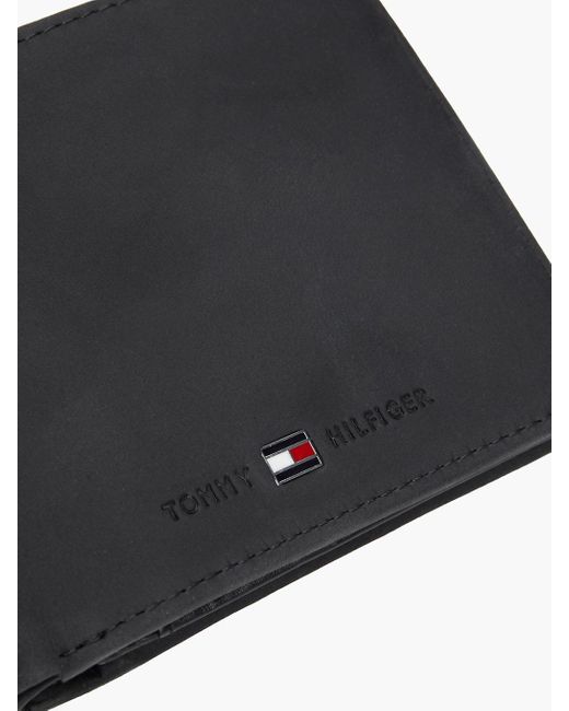 Porta monete Johnson Mini CC marrone di Tommy Hilfiger in Black da Uomo