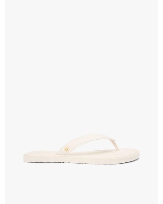 Tommy Hilfiger Natural Chic Th Monogram Flip-flops