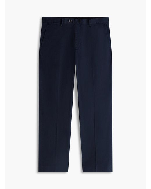 Tommy Hilfiger Blue New York Label Washed Regular Trousers for men
