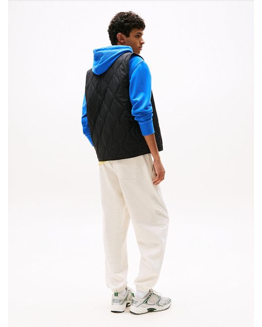 Tommy Hilfiger Blue Onion Quilted Lightweight Padded Gilet for men